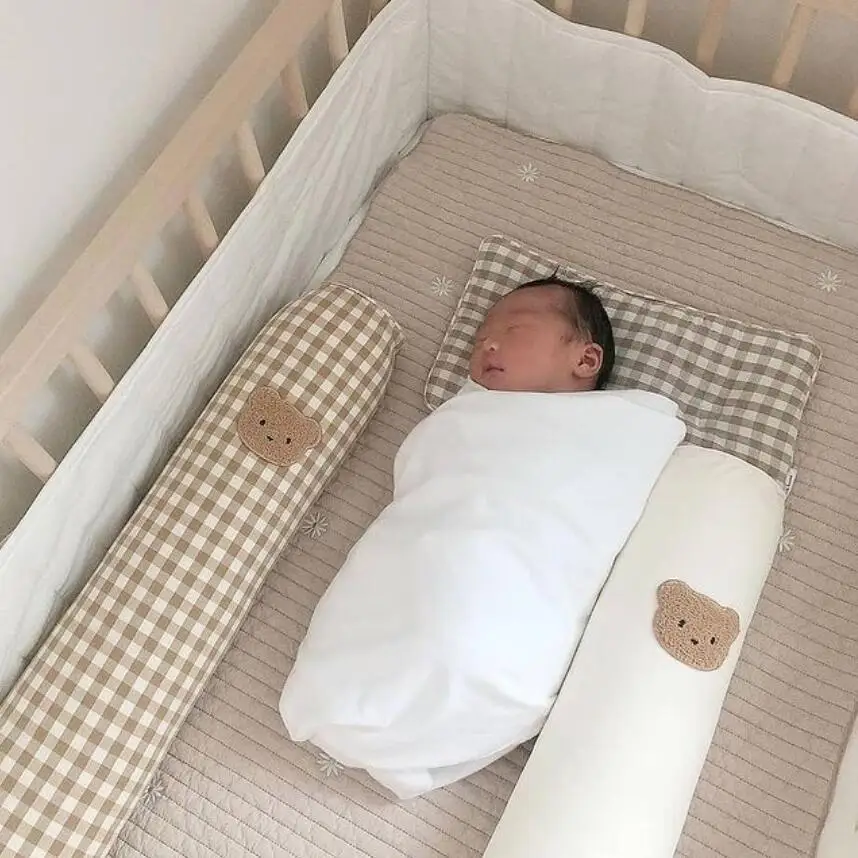 Infant Head Protector - Korean Style Newborn Cylindrical Pillow Crib