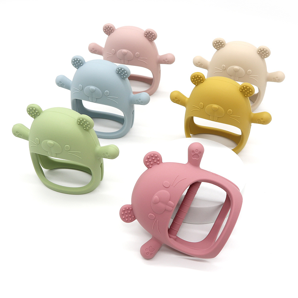 1pc Teether Toys For Baby Brac - Teething Mitten Baby 评论和价格