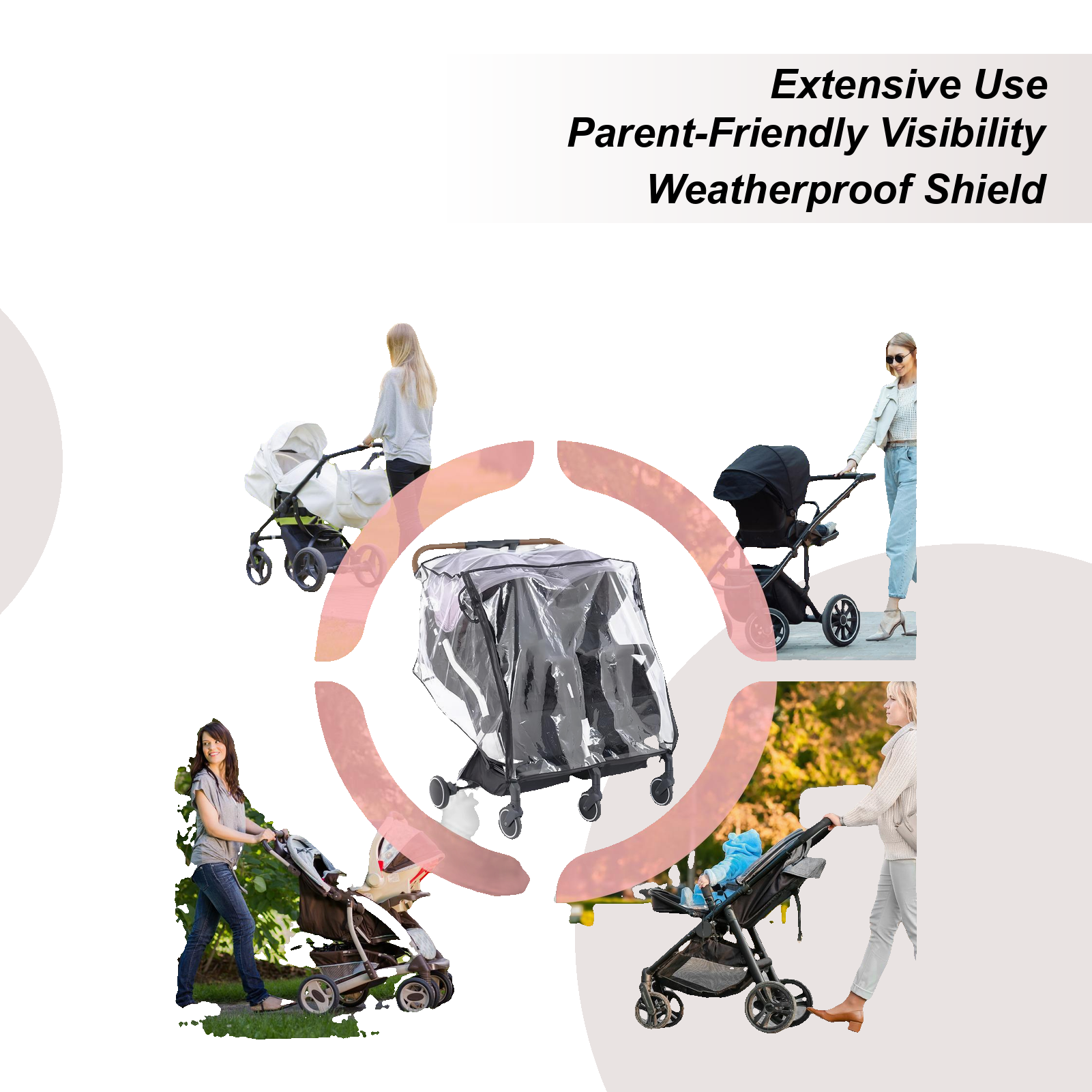 Baby Stroller Rain Cover Windp - Stroller Rain Cover 评论和价格