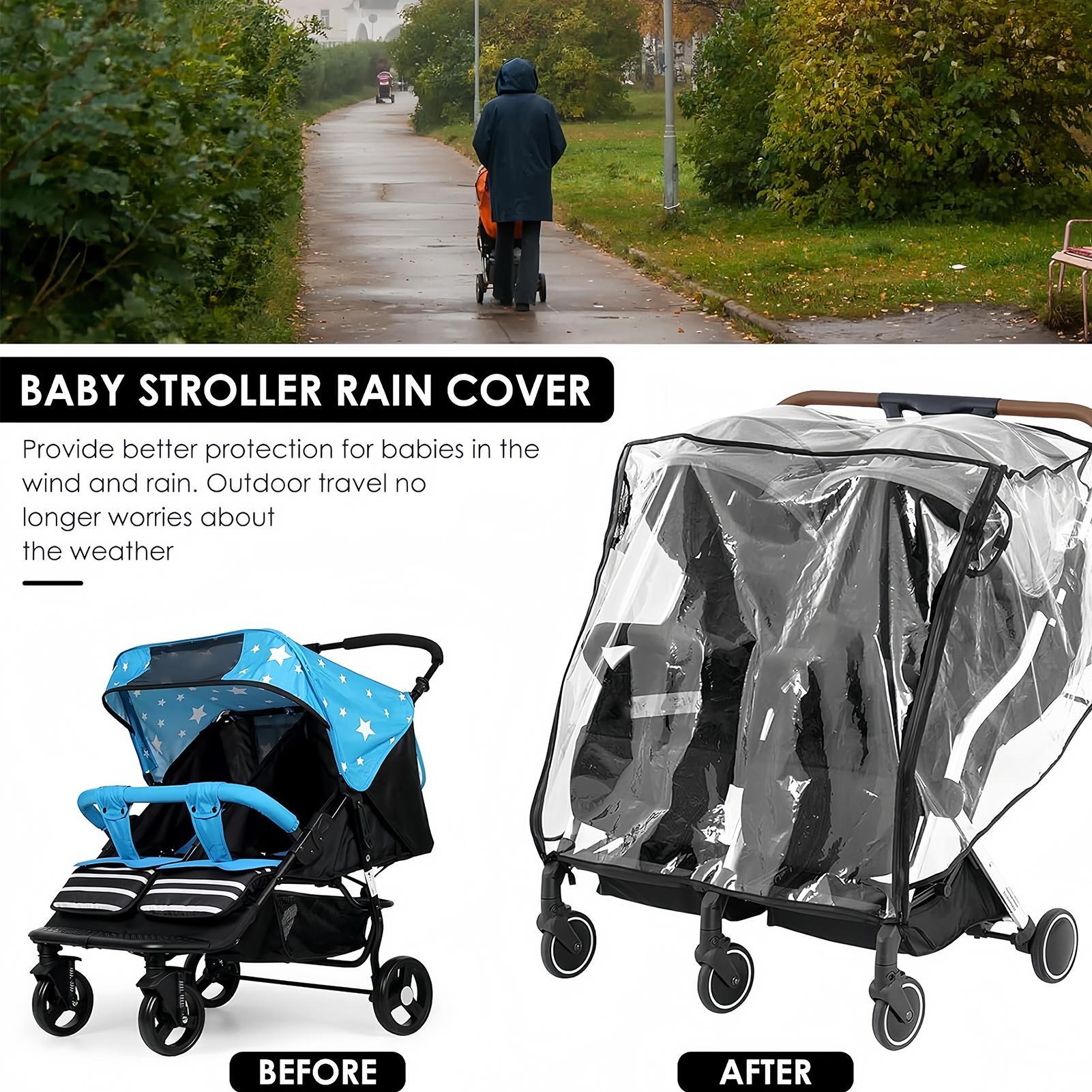 Baby Stroller Rain Cover Windp - Stroller Rain Cover 评论和价格