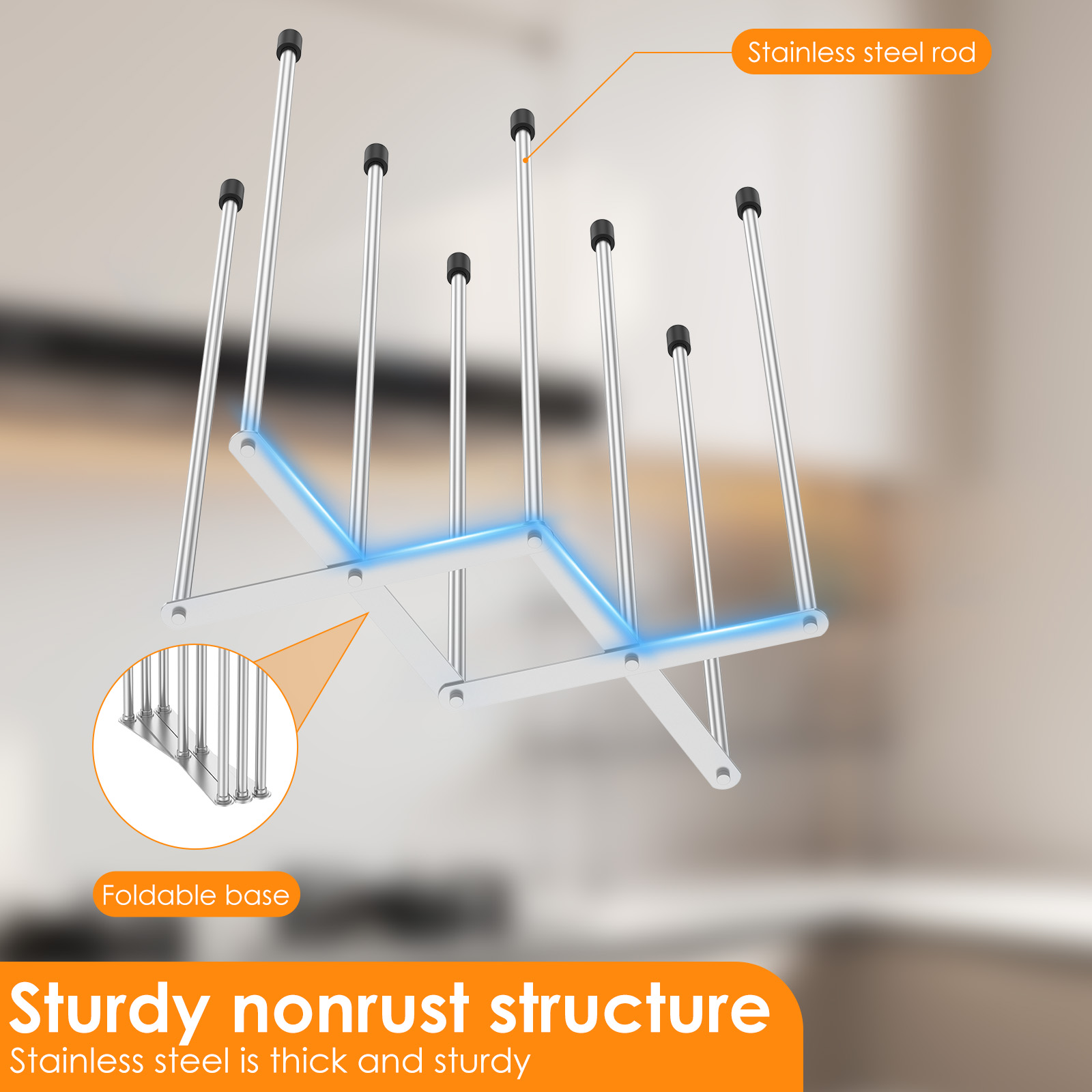 Foldable Baby Bottle Drying Ra - Baby Products Sale 评论和价格