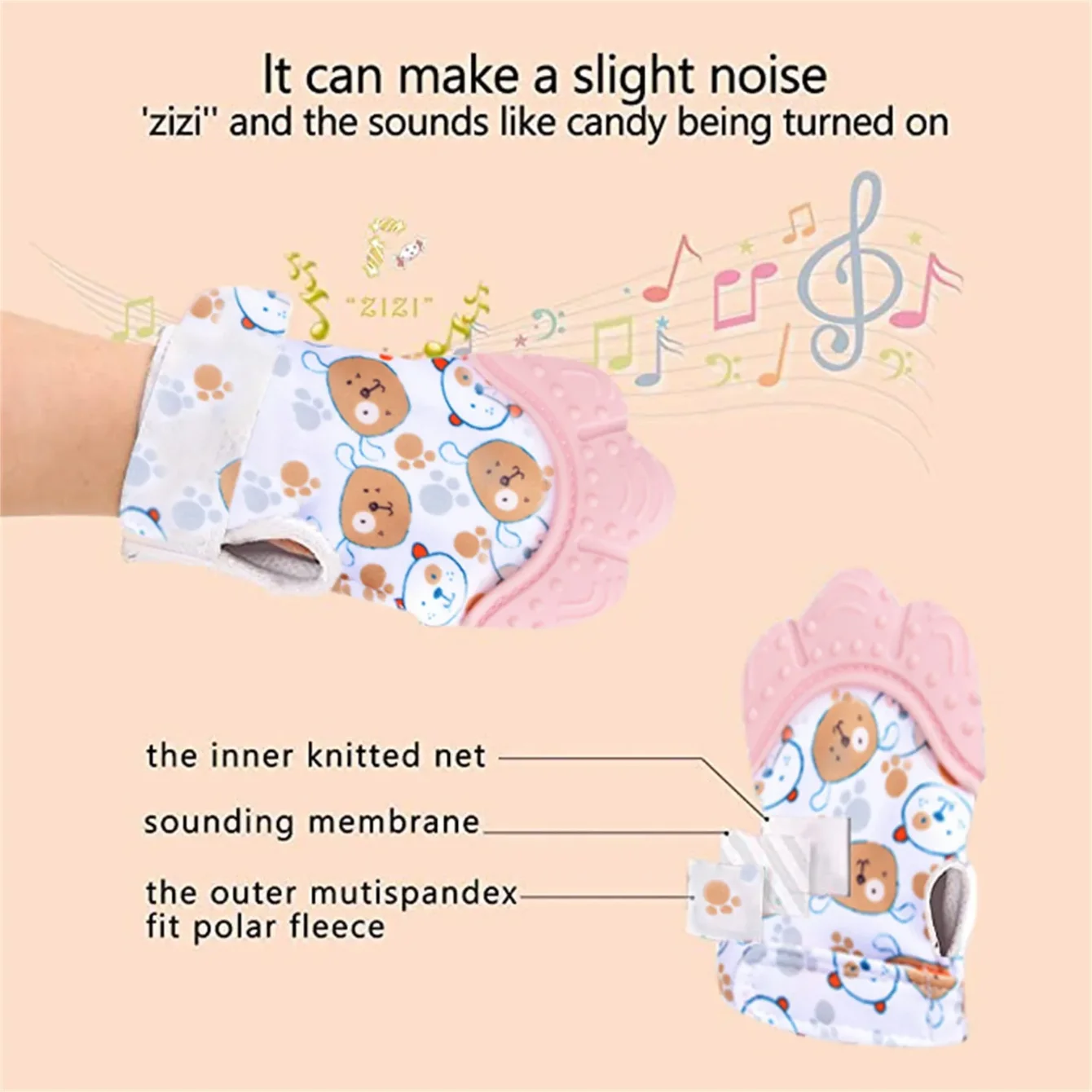 Newborn Teething Silicone Mitt - Teething Mitten Baby 评论和价格