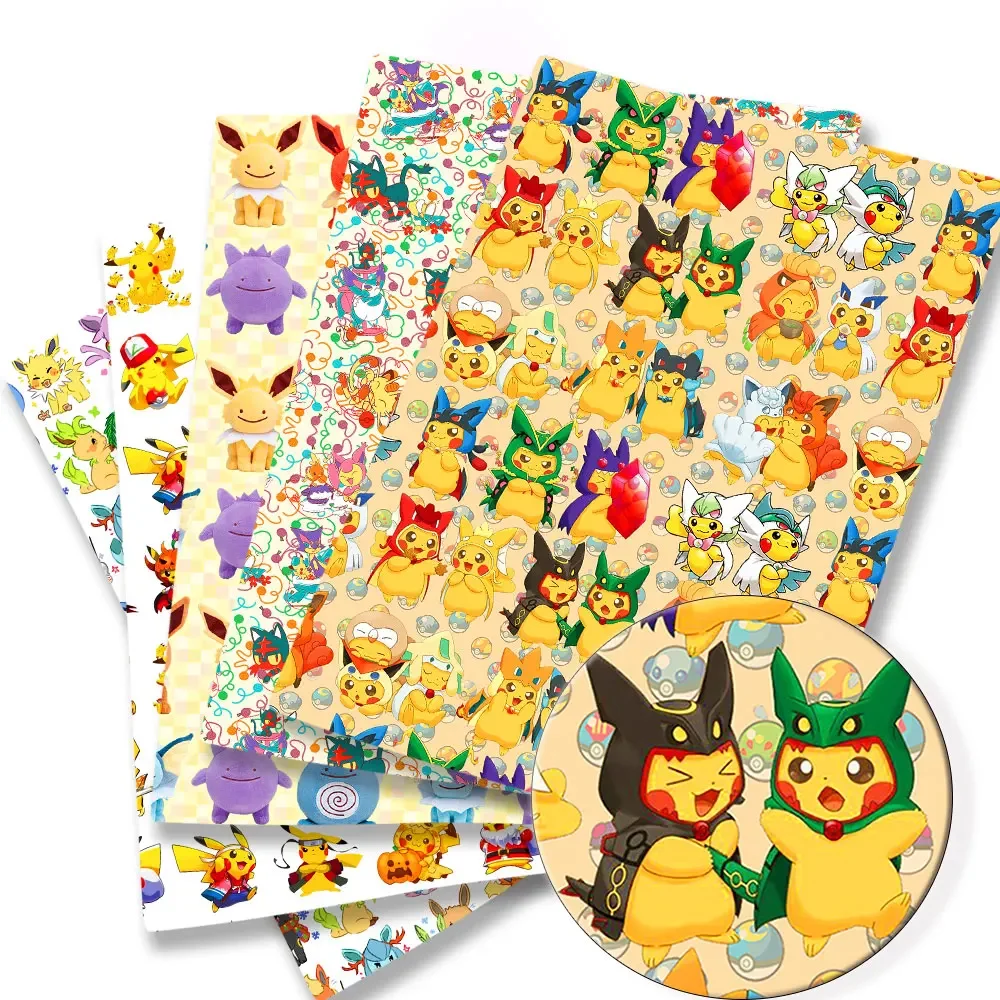 Pokemon Cartoon Fabric140*50cm - Baby Products Japan 评论和价格