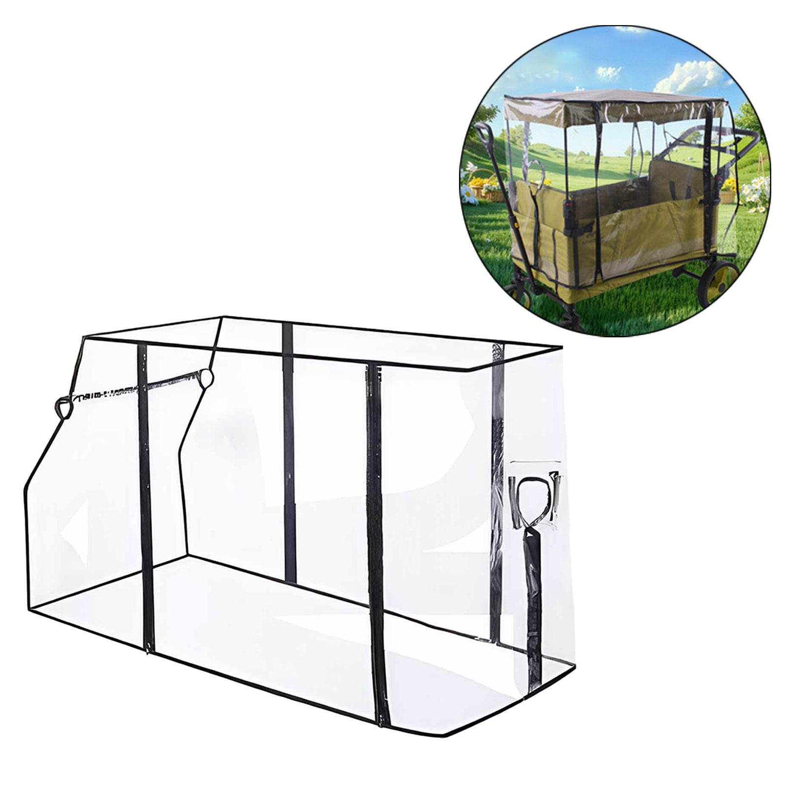 Wagon Rain Cover Waterproof PV - Stroller Rain Cover 评论和价格