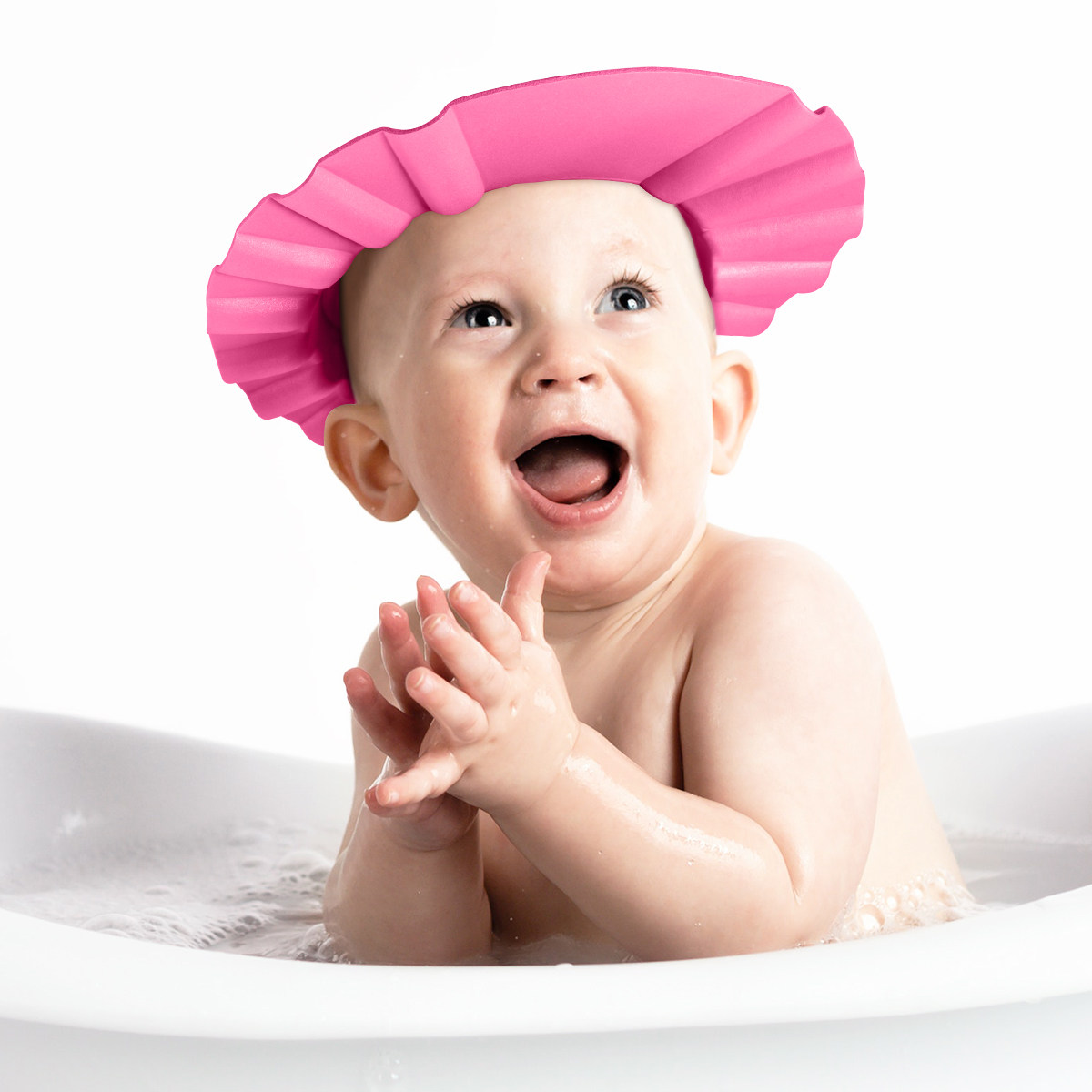 Adjustable Baby Shower Cap for - Infant Head Protector 评论和价格