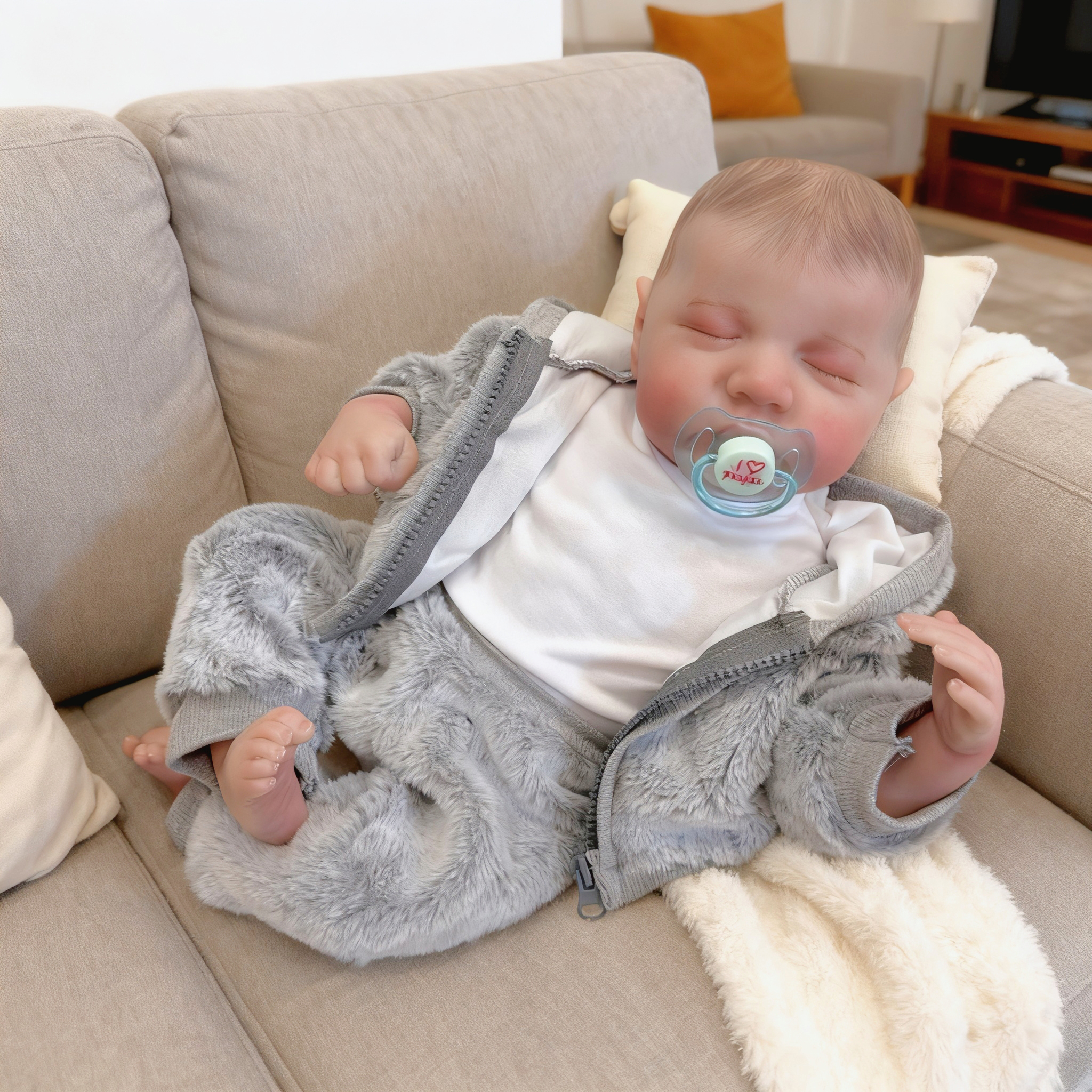 NPK 19-Inch Levi Lifelike Rebo - Baby Products Newborn 评论和价格