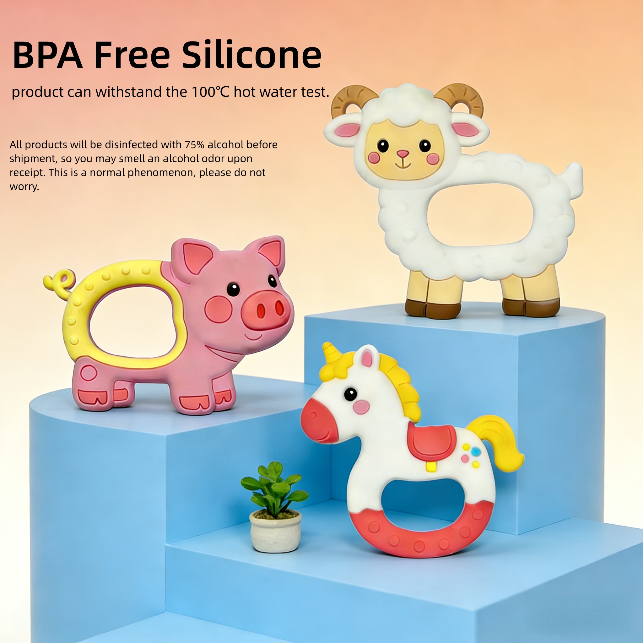 Baby Teether 0 To 6 Months BPA - Baby Products Newborn 评论和价格